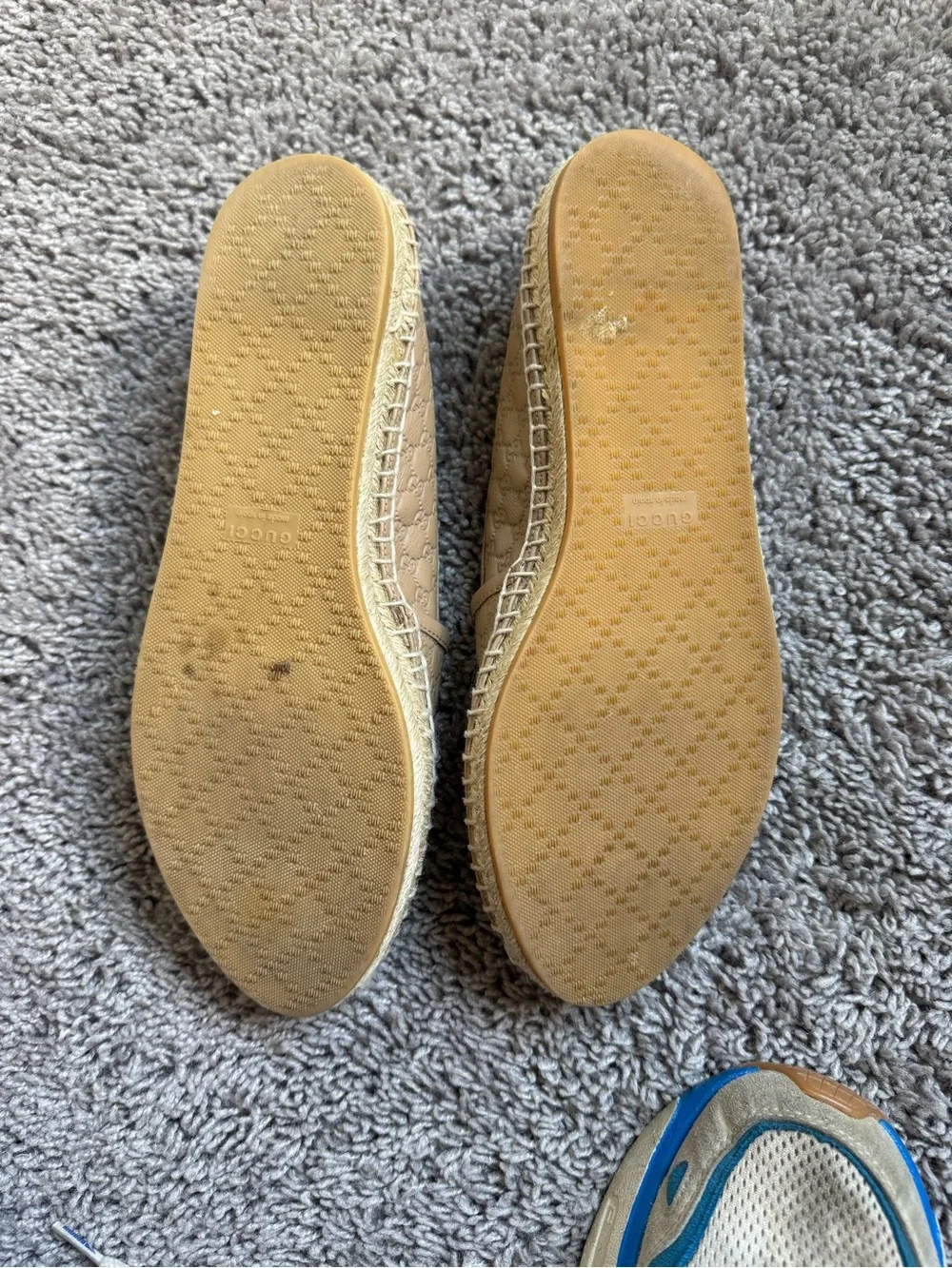 Gucci Women's Espadrille Flats Size 7.5